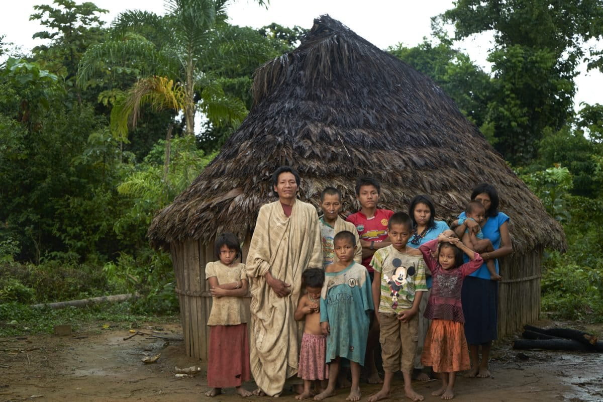 Visita a la familia Machiguenga